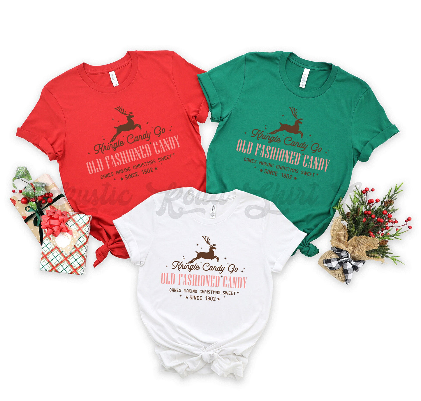 Kringle Candy Co Shirt, Christmas Cookie Shirt, Women's Christmas Shirt, Family Christmas Shirts, Matching Christmas Shirts