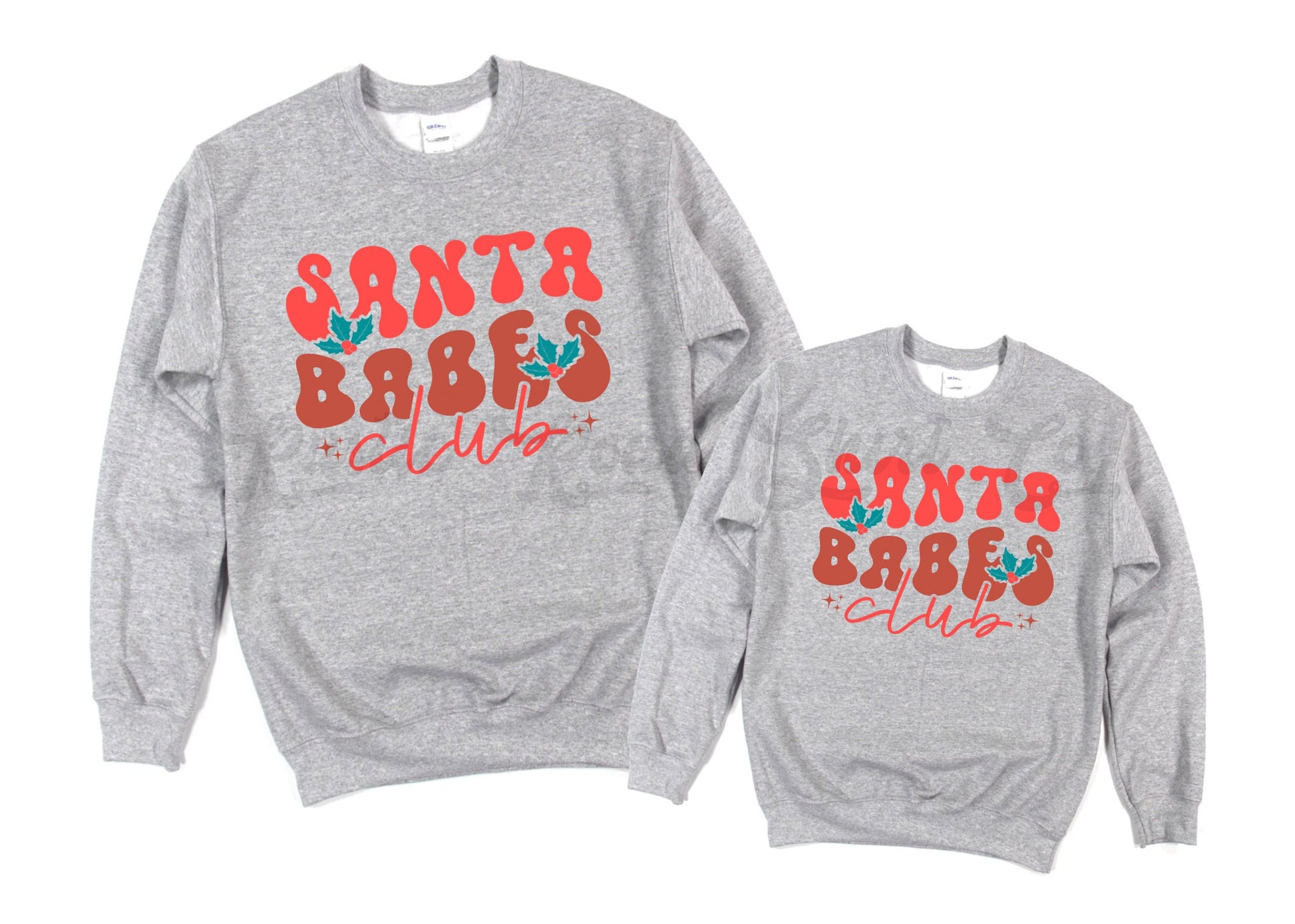 Santa Babes Club Sweatshirt, Family Christmas Sweatshirts, Toddler Christmas Sweatshirt, Kids Christmas Sweatshirt
