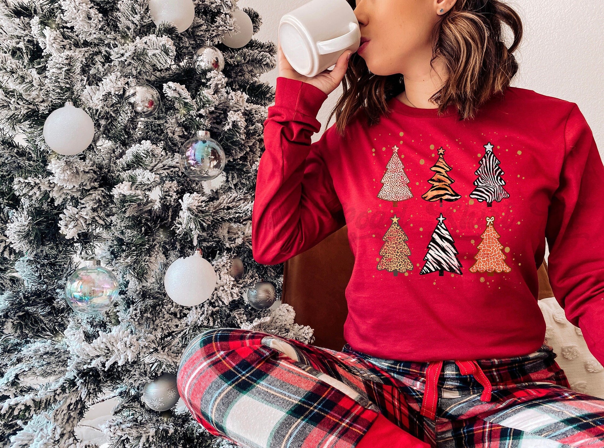 Christmas Tree Farm Shirt, Christmas Long Sleeve Shirt, Women's Christmas Shirt, Family Christmas Shirts, Holiday Shirt