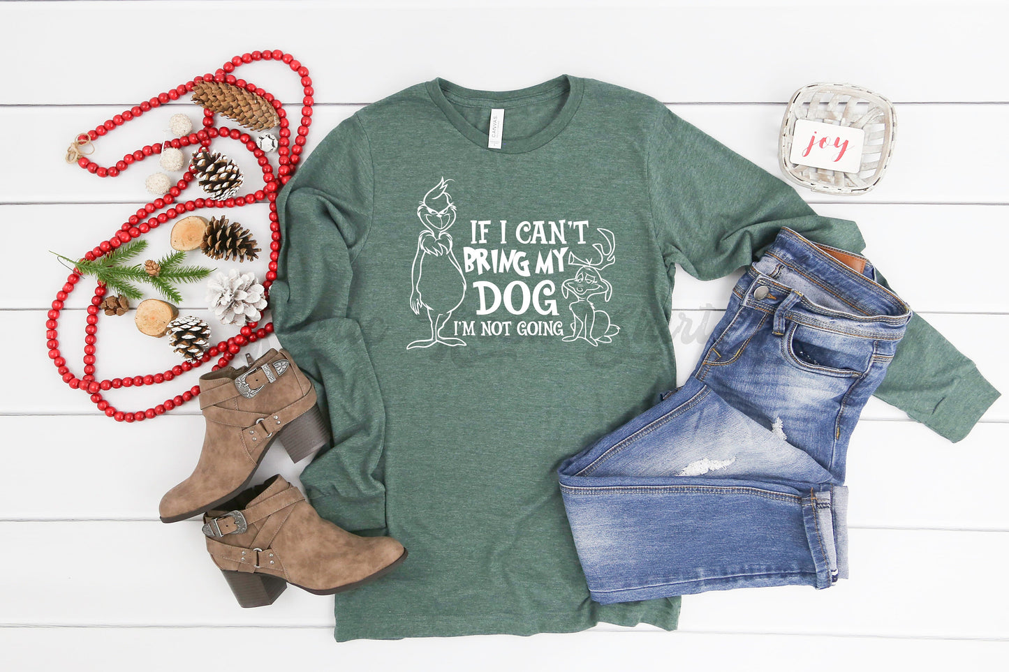 Funny Christmas Shirt, Dog Christmas Shirt, Women's Christmas Shirt, Matching Family Christmas Shirts, Christmas Long Sleeve