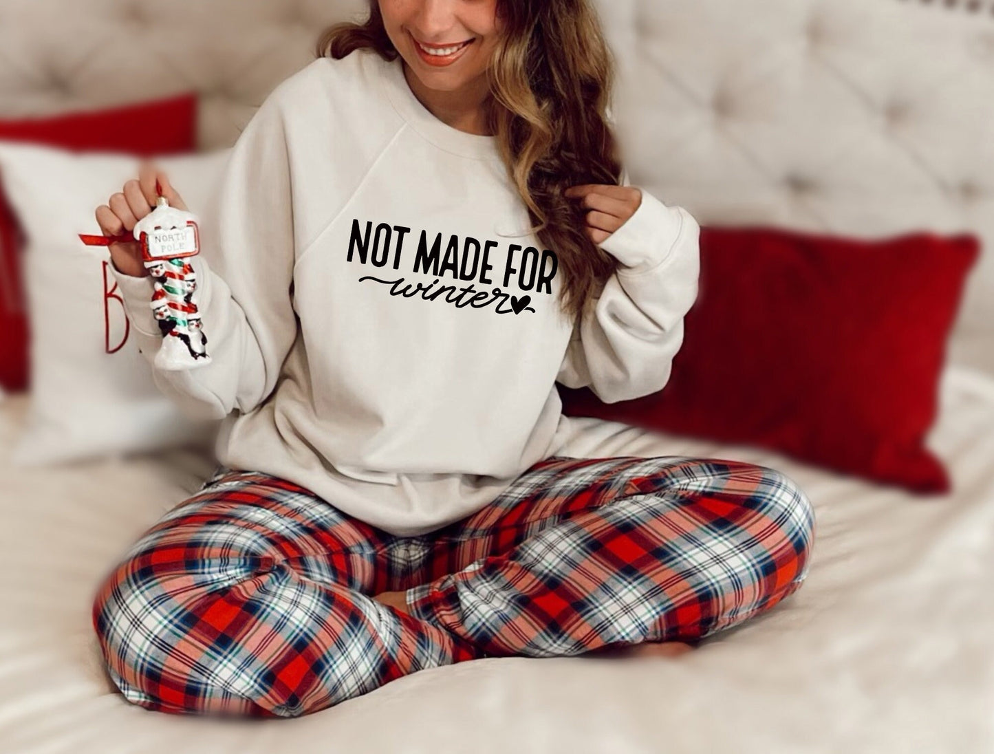 Not Made for Winter Sweatshirt, Always Cold Sweatshirt, Ladies Winter Sweatshirt, Always Cold Shirt, Women's Winter Shirt