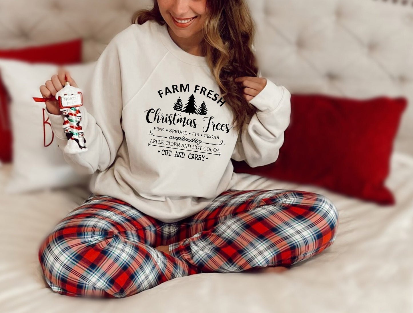 Christmas Sweatshirt, Christmas Tree Farm Shirt, Holiday Sweater, Family Christmas Sweatshirt