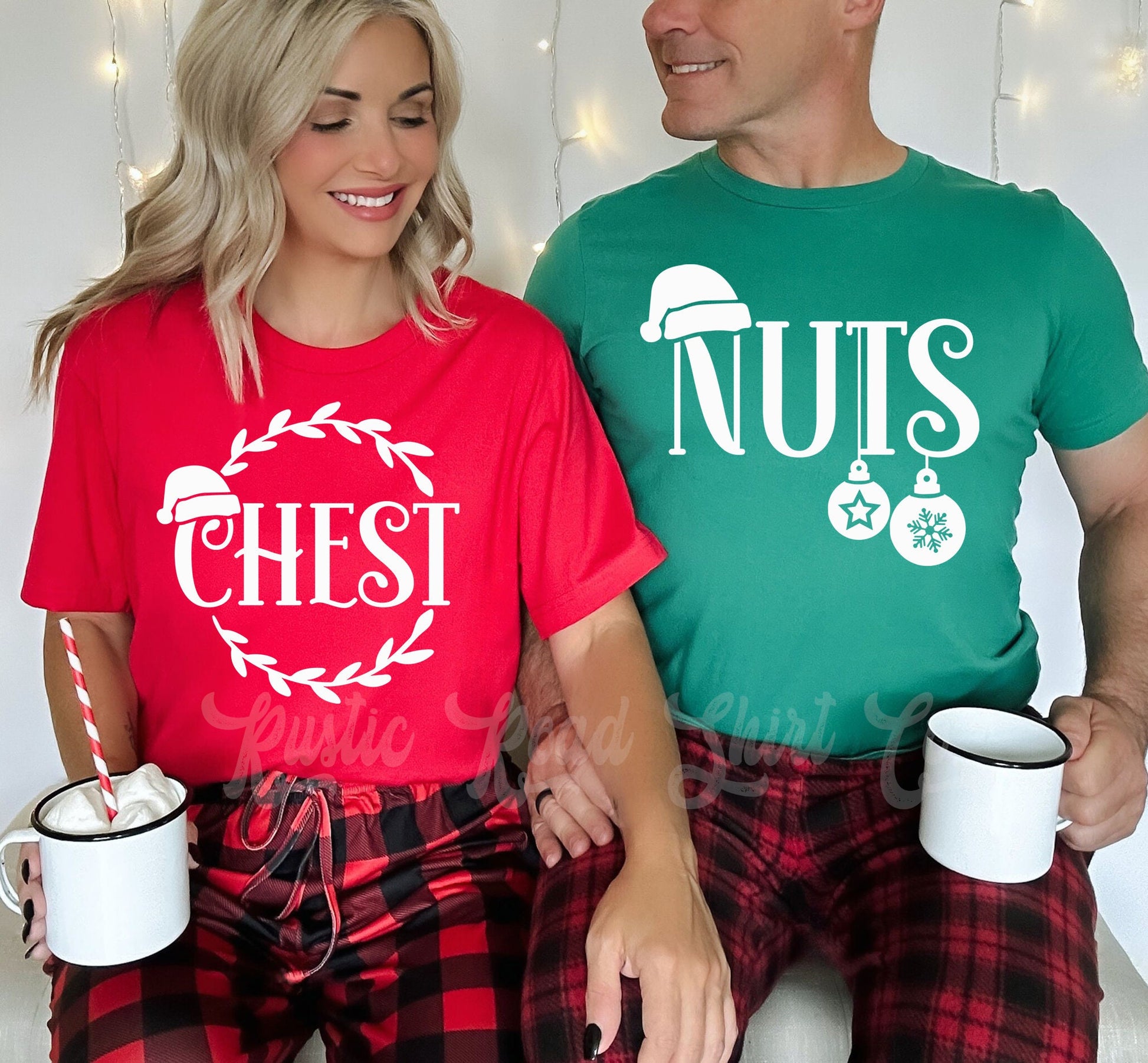 Chest Nuts Christmas Shirt, Funny Christmas Shirt, Couples Christmas Shirt, Family Christmas Shirts, Christmas Party Shirt