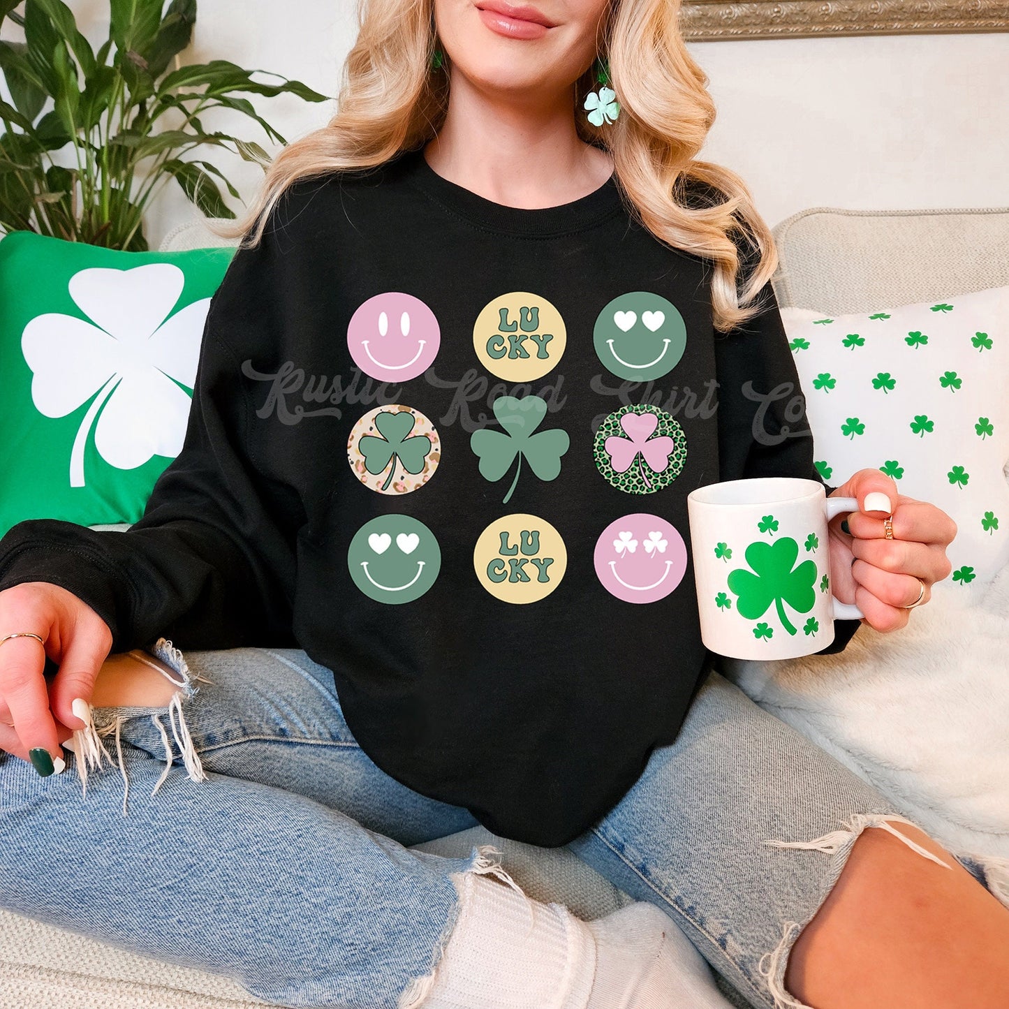 St Patricks Day Sweatshirt, St Patricks Day Long Sleeve Shirt, Funny St Patricks Day Shirt, Girls St Patricks Day Shirt, Shamrock Sweatshirt