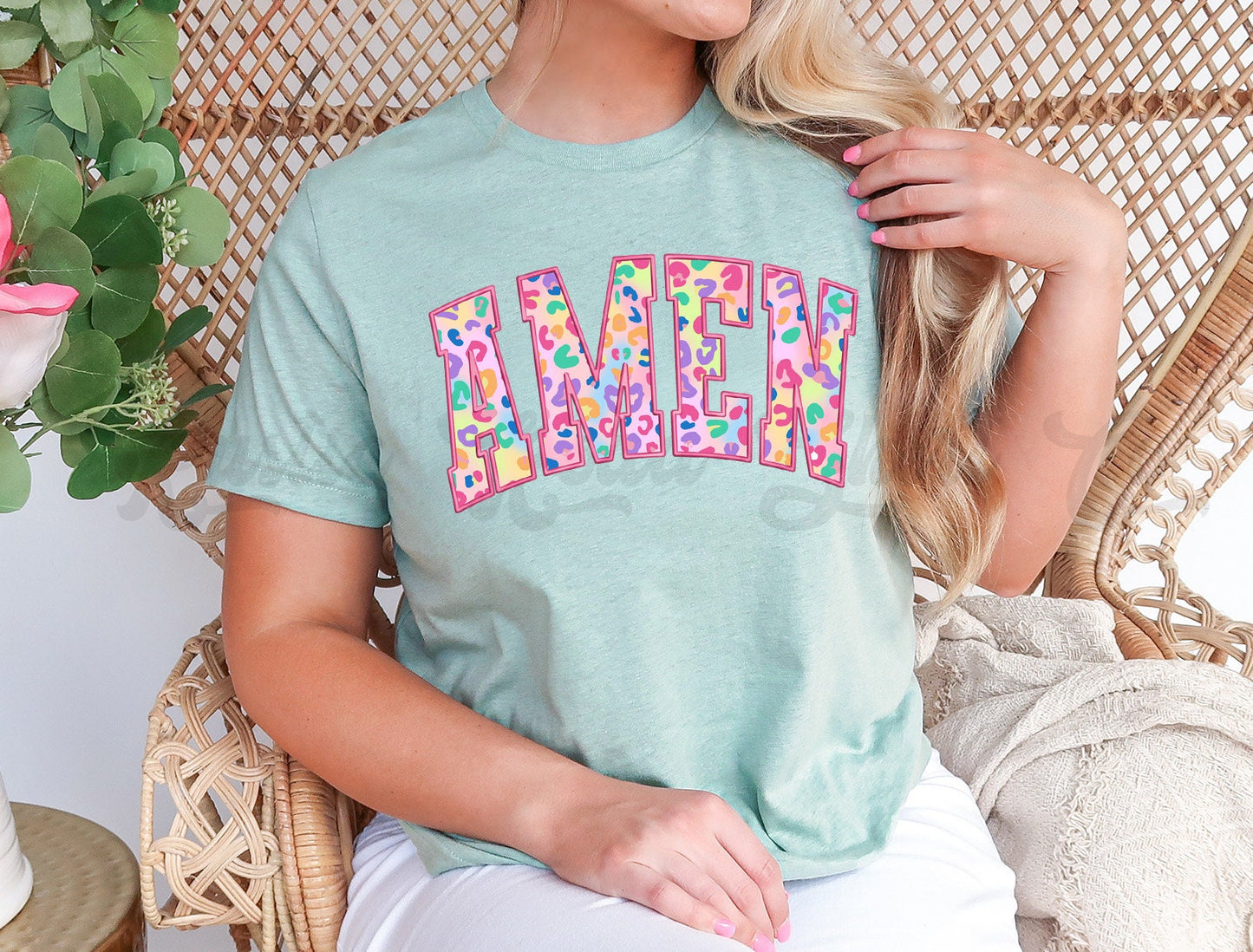 Christian Easter Shirt, Jesus Shirt, Amen Tshirt, Women's Easter Shirt, Girls Easter Shirt 7