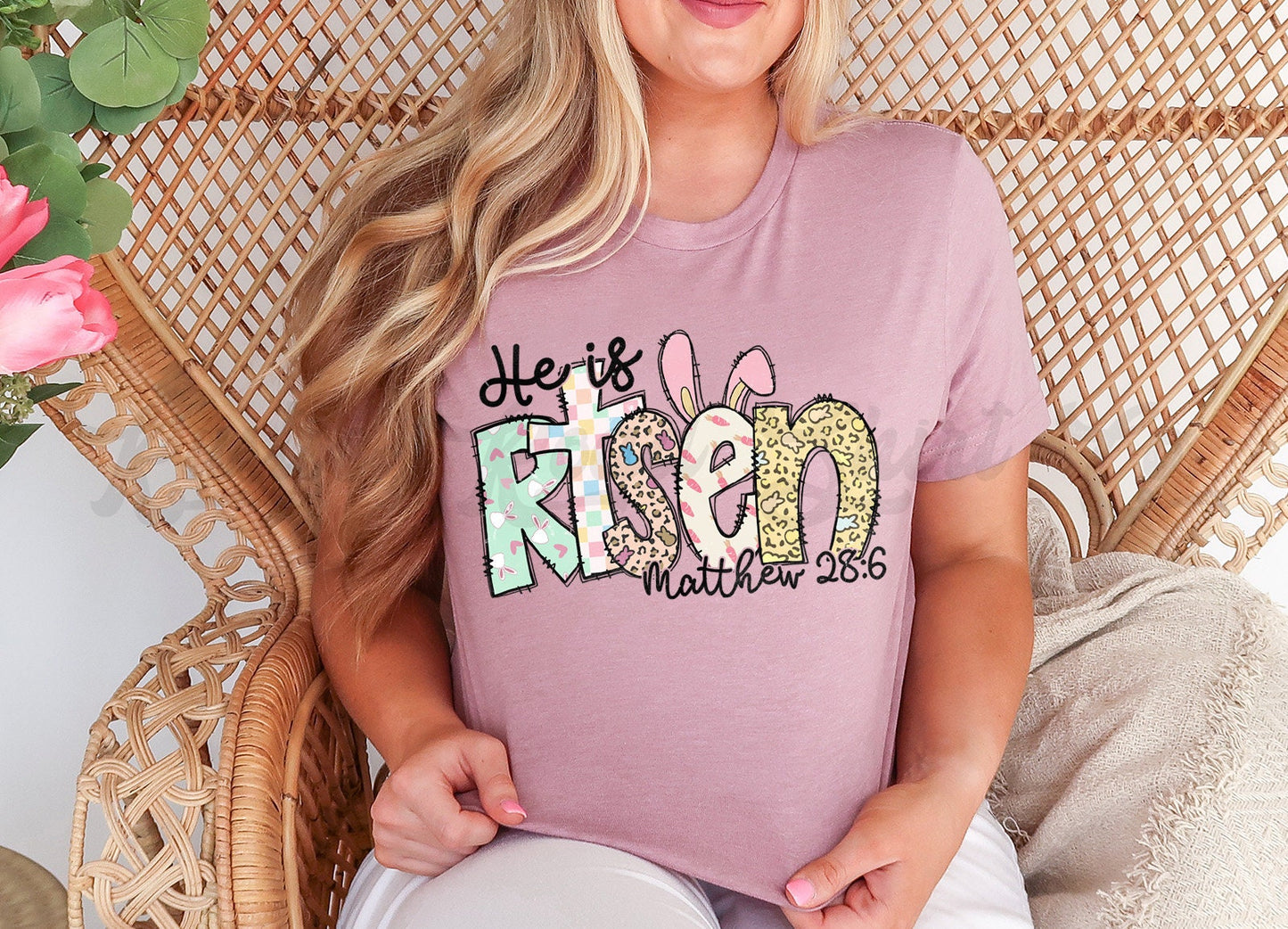 He is Risen Shirt, Christian Easter Shirt, Jesus Shirt, Amen Tshirt, Women's Easter Shirt, Girls Easter Shirt 90