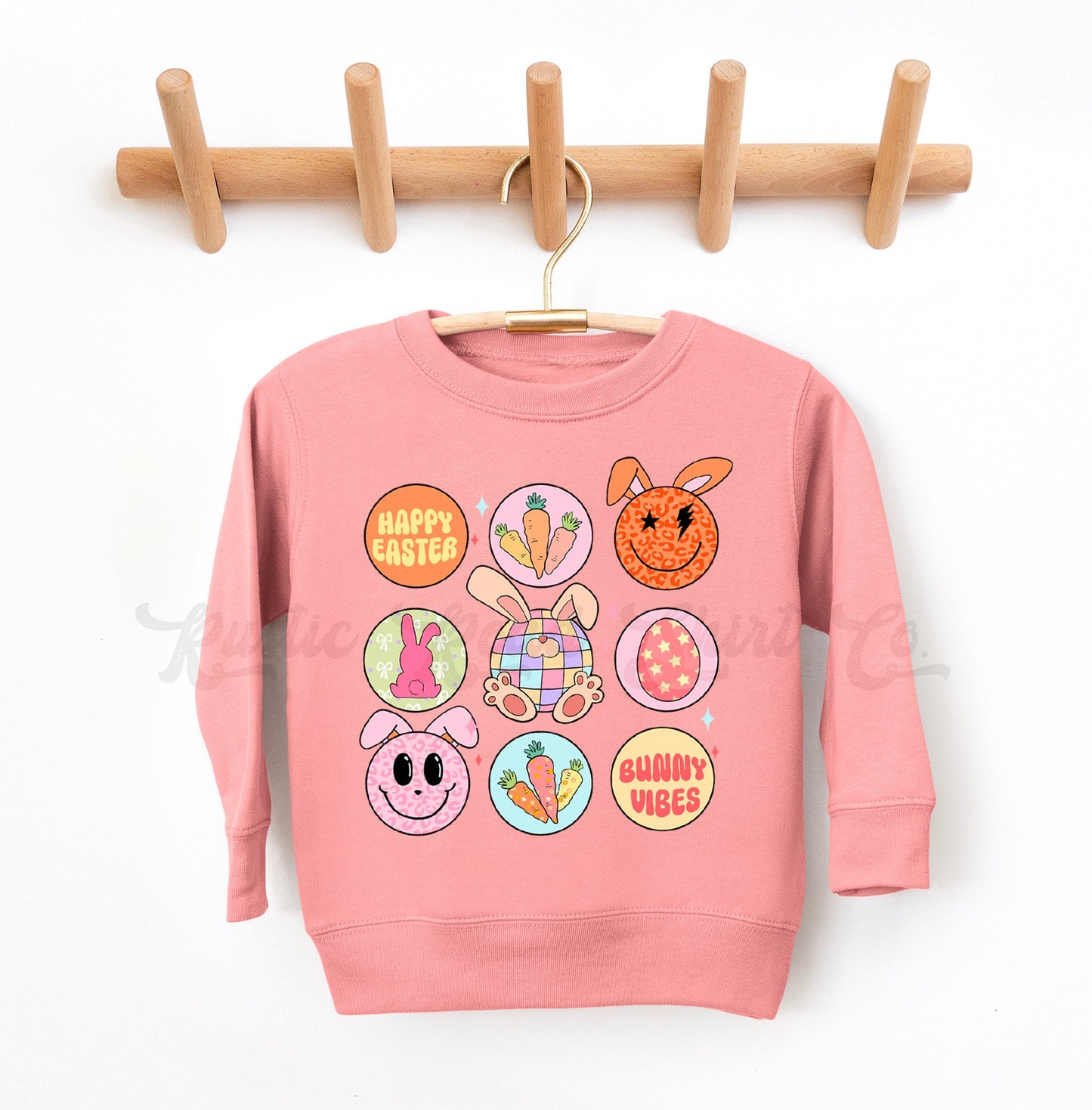 Girls Easter Sweatshirt, Bunny Sweater, Toddler Easter Outfit, Girls Easter Shirt, Boys Easter Shirt, Easter Basket Gift 79
