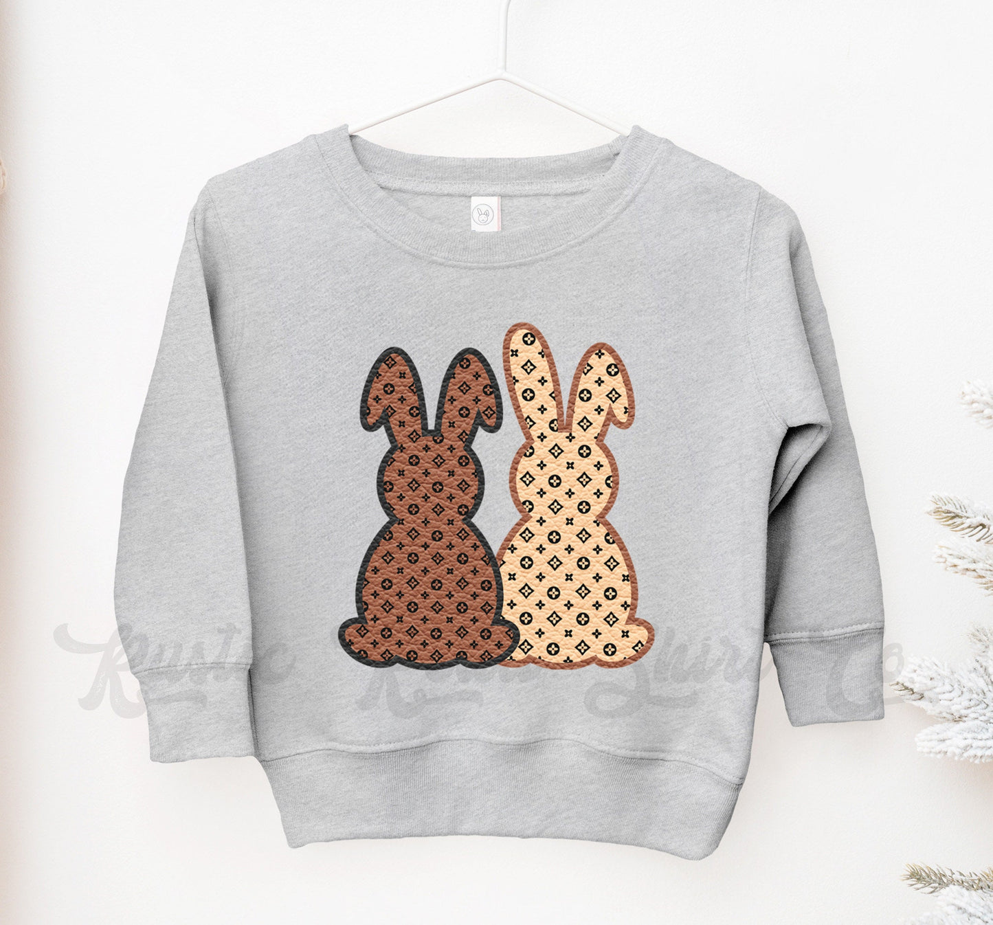 Girls Easter Sweatshirt, Bunny Sweater, Toddler Easter Outfit, Girls Easter Shirt, Boys Easter Shirt, Easter Basket Gift 78