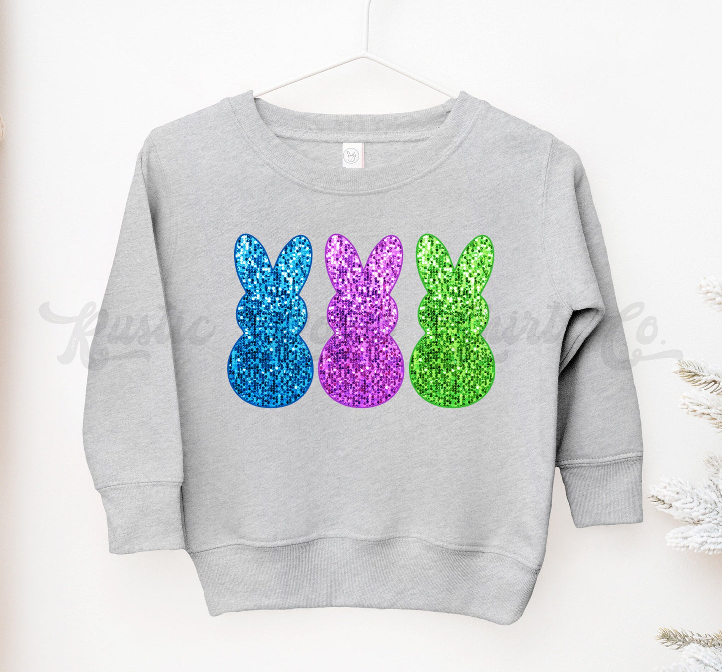 Toddler Easter Sweatshirt, Bunny Sweatshirt, Toddler Easter Outfit, Girls Easter Shirt, Boys Easter Shirt, Easter Basket Gift 102