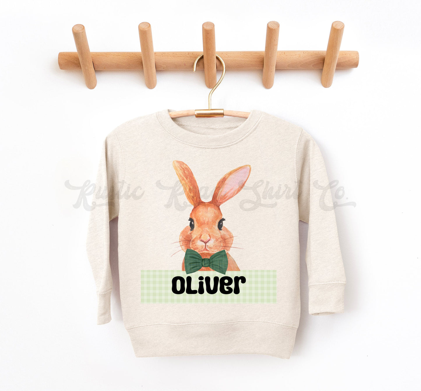 Personalized Easter Sweatshirt, Bunny Sweatshirt, Toddler Easter Outfit, Girls Easter Shirt, Easter Sweater, Easter Basket Gift 124