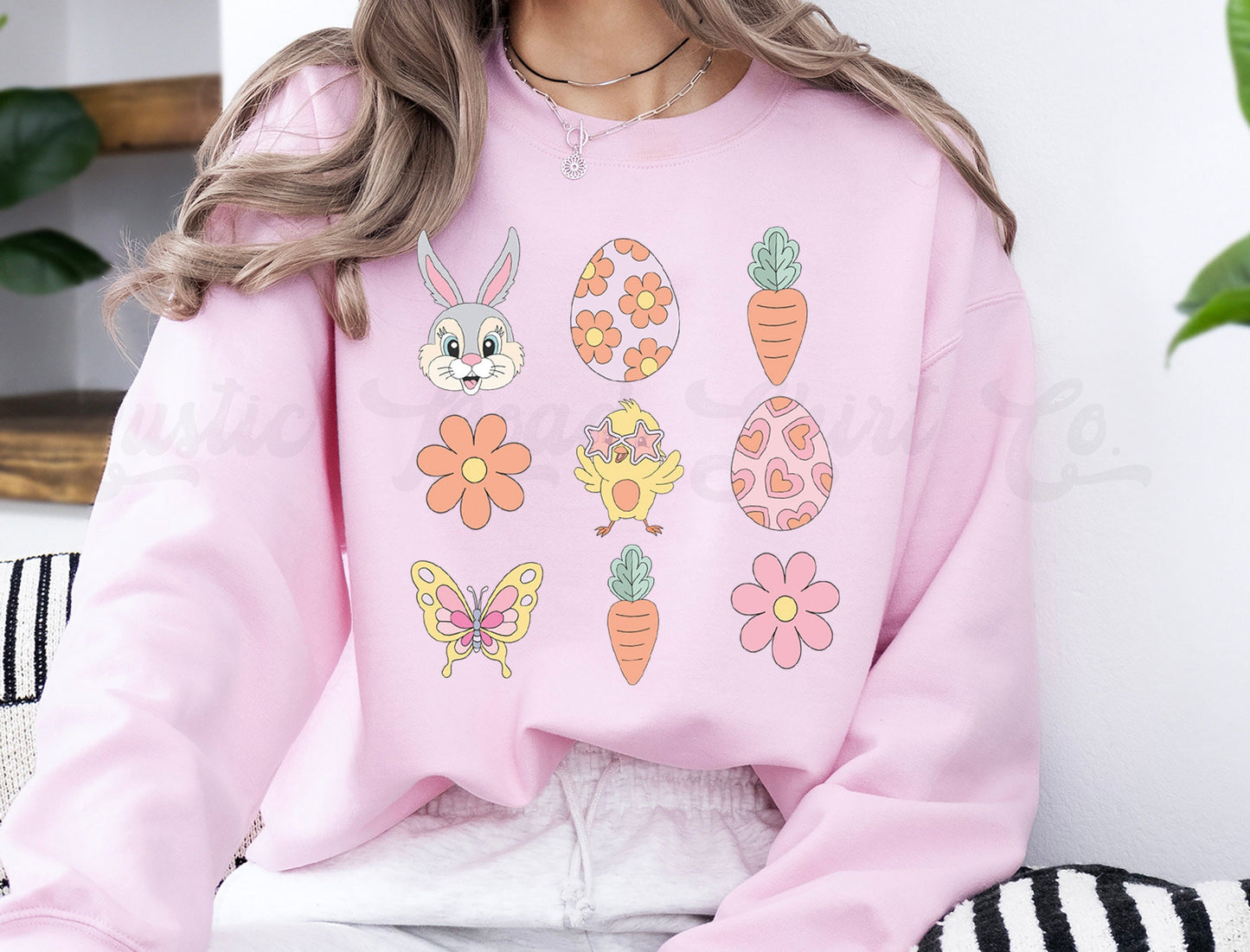 Easter Sweatshirt Women, Easter Crewneck, Christian Sweatshirt, Jesus Sweatshirt, Teacher Easter Shirt 155