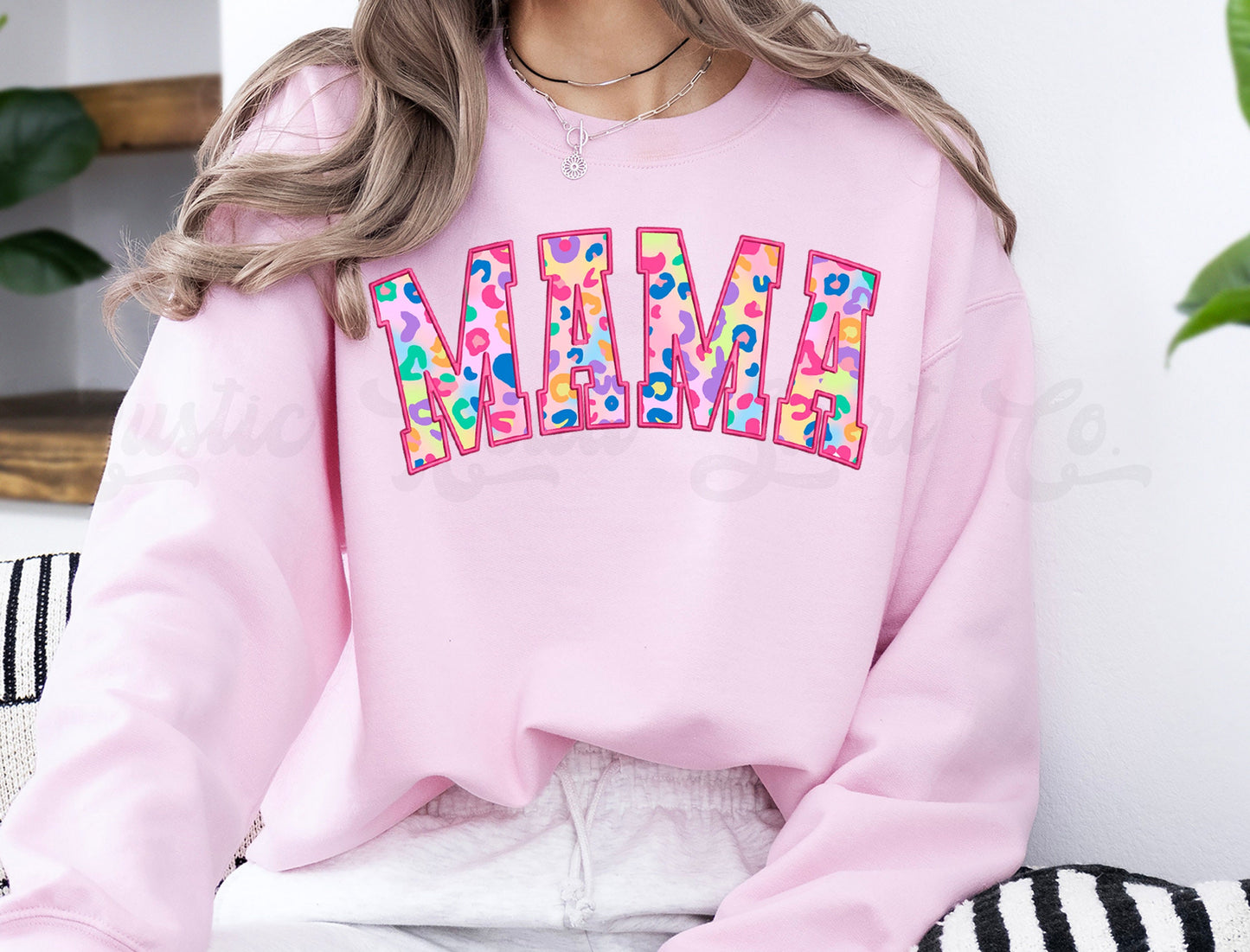 Mama Sweatshirt, Easter Sweatshirt Women, Easter Crewneck, Bunny Sweatshirt, Mother's Day Gift 216