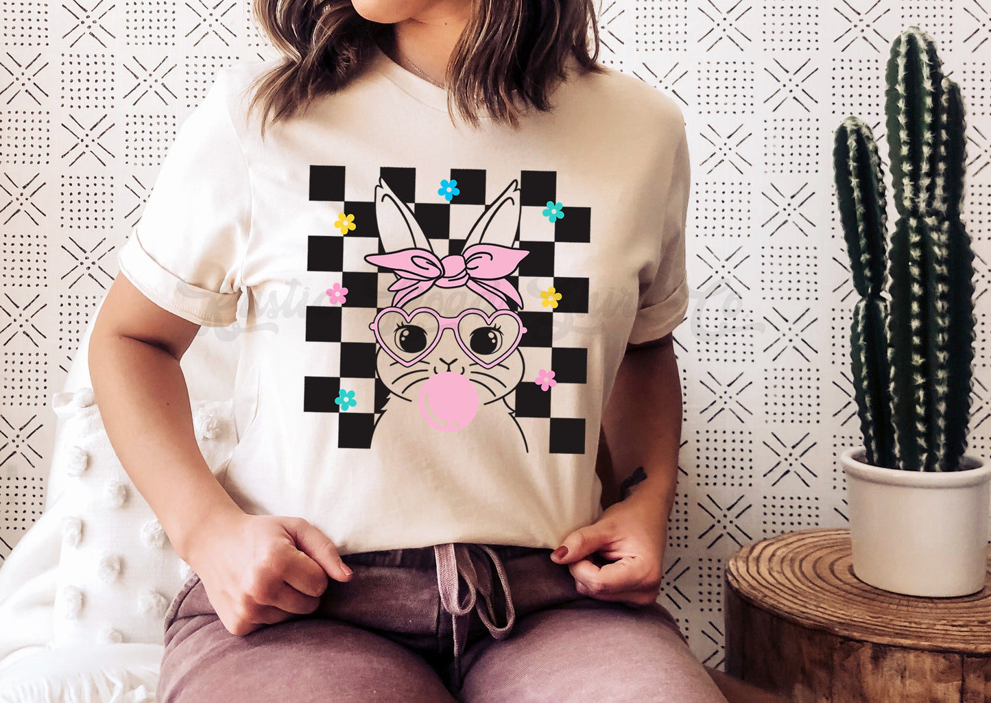 Retro Easter Shirt, Peeps Easter Shirt, Women's Easter Shirt, Girls Easter T shirt, Easter Basket Gift 96
