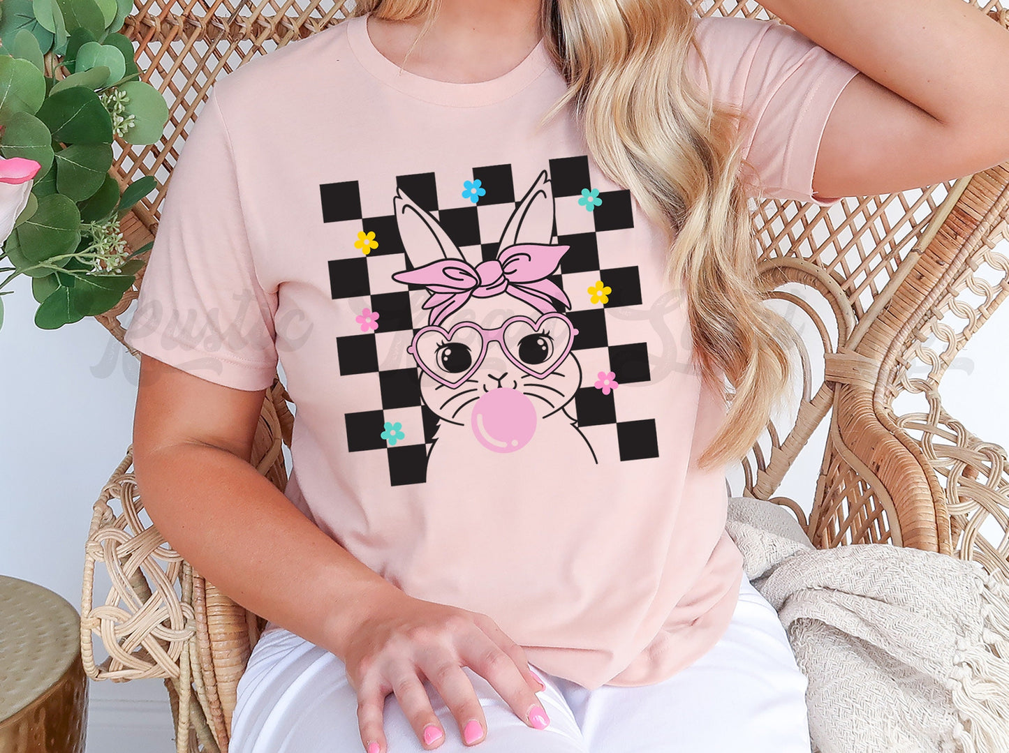 Retro Easter Shirt, Peeps Easter Shirt, Women's Easter Shirt, Girls Easter T shirt, Easter Basket Gift 96