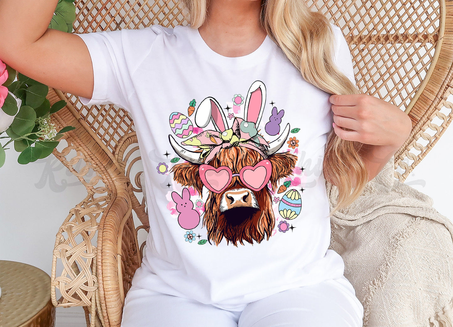 Girls Easter Shirt, Cow Easter T Shirt, Toddler Easter Shirt, Kids Easter Shirt, Easter Basket Gift, 224