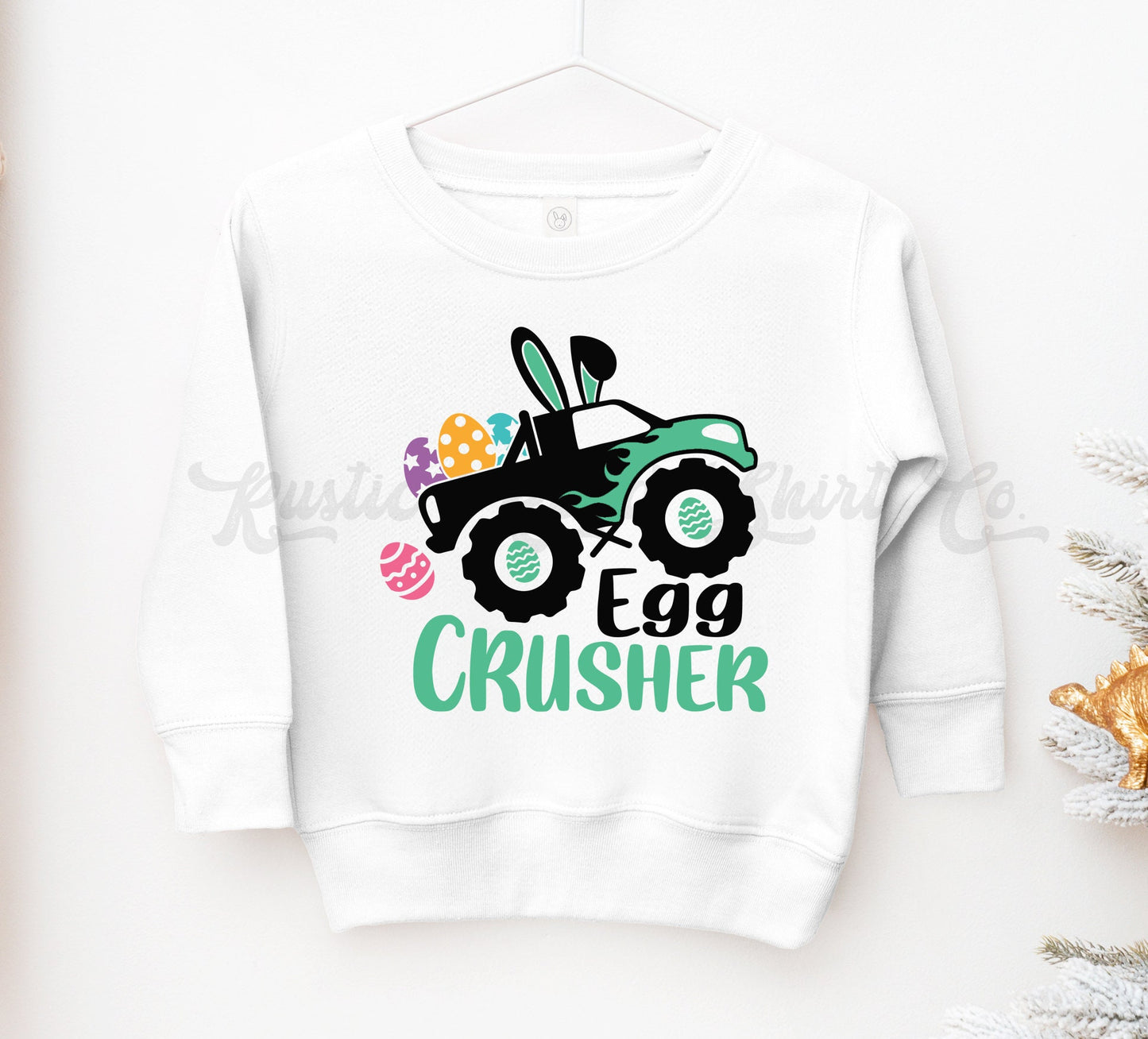 Boys Easter Sweatshirt, Bunny Sweatshirt, Toddler Easter Outfit, Boy Easter Shirt, Easter Basket Gift 3