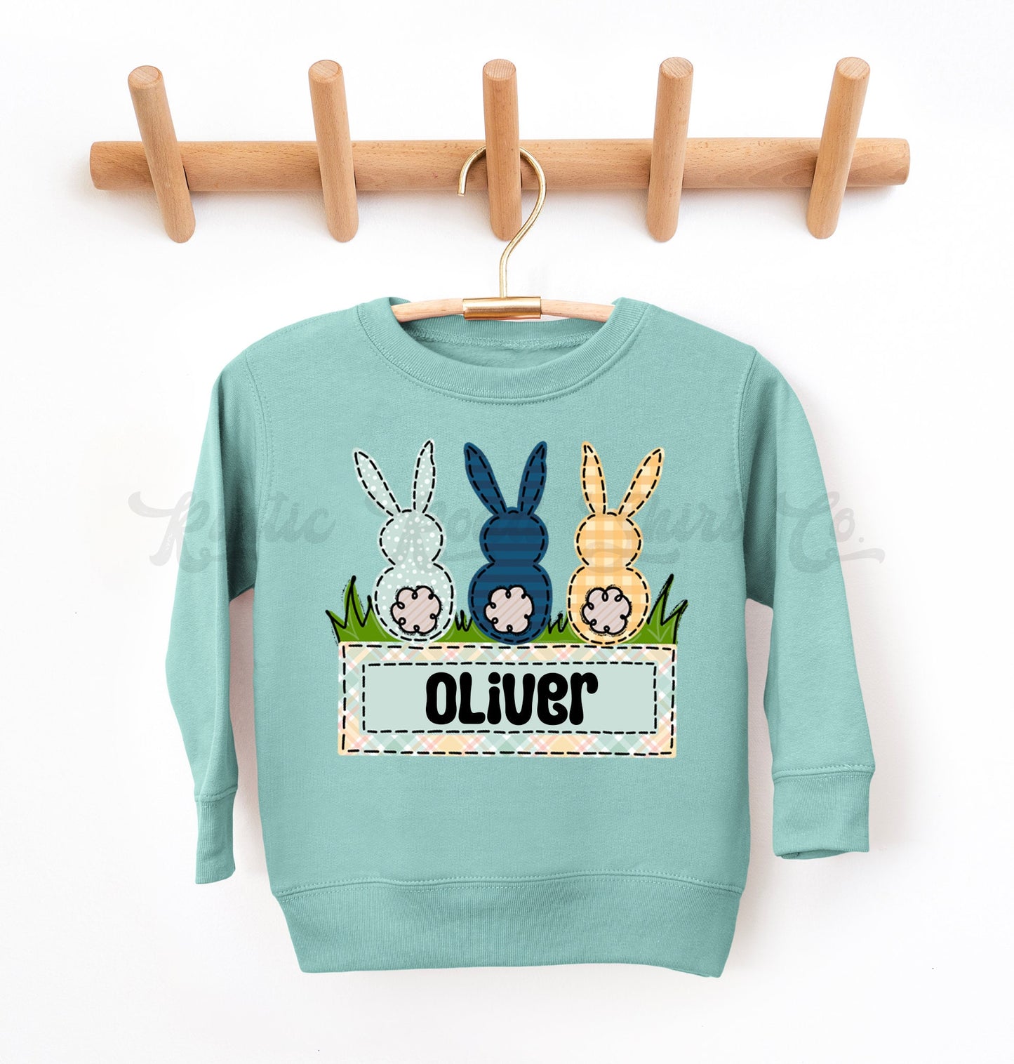 Boys Easter Sweatshirt, Bunny Sweatshirt, Toddler Easter Outfit, Boy Easter Shirt, Easter Basket Gift 127