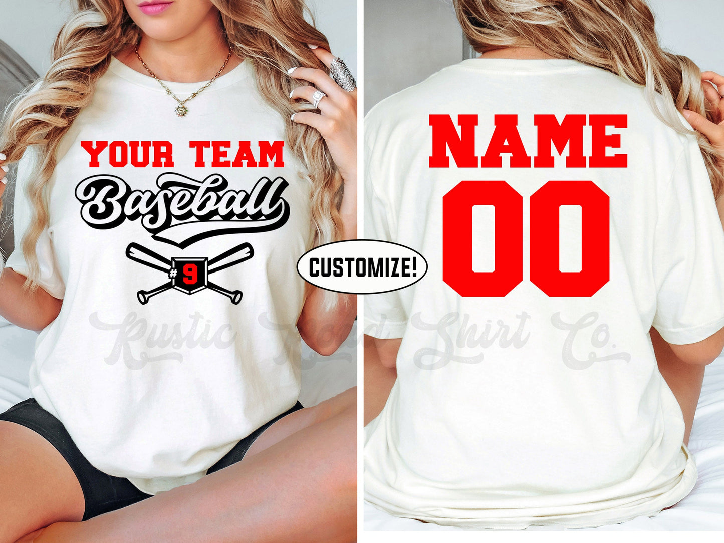 Custom Baseball Shirt, Baseball Mama Shirt, Baseball Team Shirt, Baseball Grandma Shirt, Baseball Sister Shirt