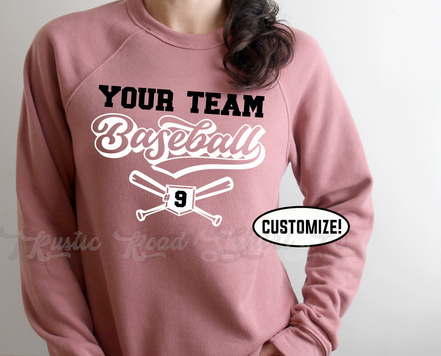 Baseball Mom Sweatshirt, Baseball Sweatshirt, Custom Baseball Shirt, Baseball Grandma Shirt, Baseball Sister Shirt