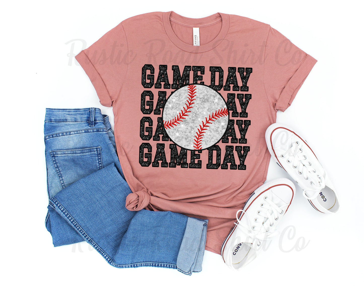 Game Day Baseball Shirt, Baseball Mom Shirt, Baseball Mama Tshirt, Baseball Grandma Shirt, Baseball Team Shirt, Custom Baseball Shirt