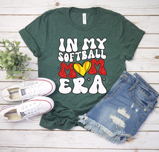 Softball Mom Era Shirt, Softball Mom Shirt, Softball Mama, Fastpitch Softball Shirt