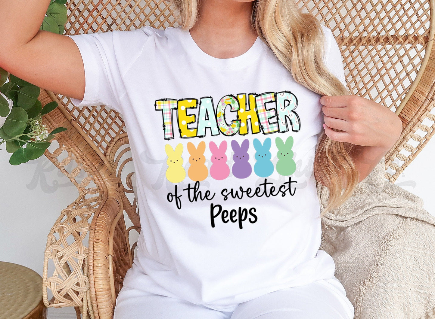 Teacher Easter Shirt, Peeps Easter Shirt, Women's Easter Shirt, Girls Easter T shirt, Easter Basket Gift 100