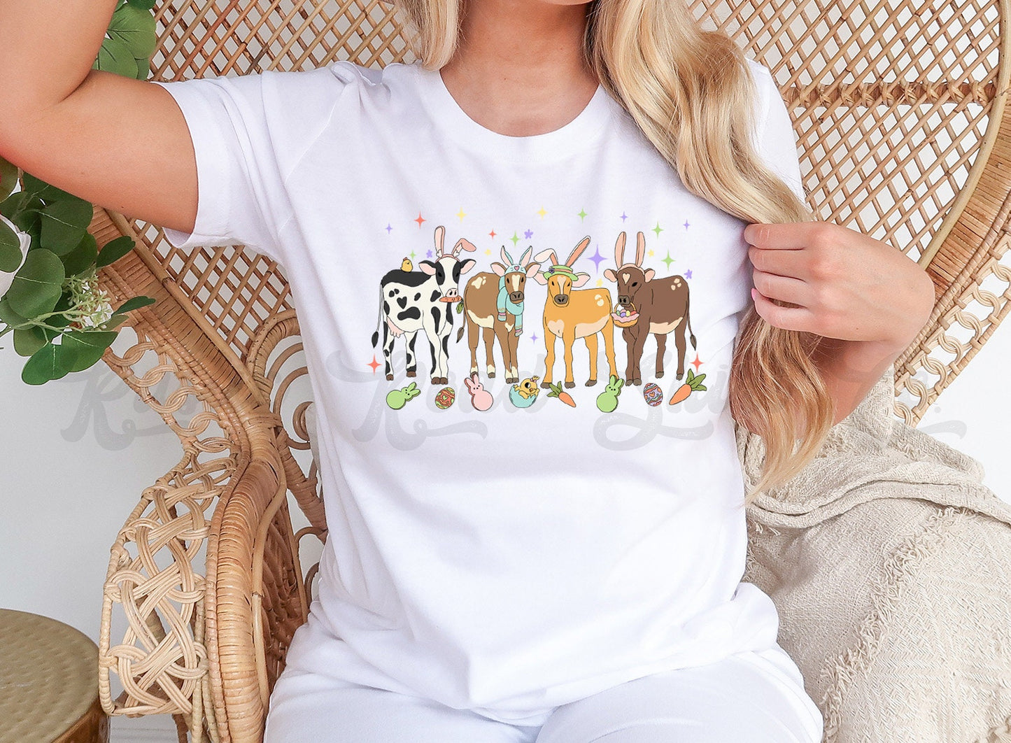 Easter Cows Shirt, Boys Easter Shirt, Girls Easter Shirt, Easter Basket Gift, Toddler Easter T shirt 142