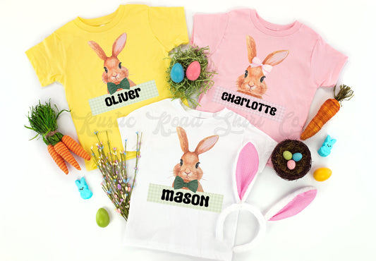 Personalized Easter Shirt, Girls Easter Shirt, Boys Easter Shirt, Kids Easter T Shirt, Easter Basket Gift, Toddler Easter T shirt