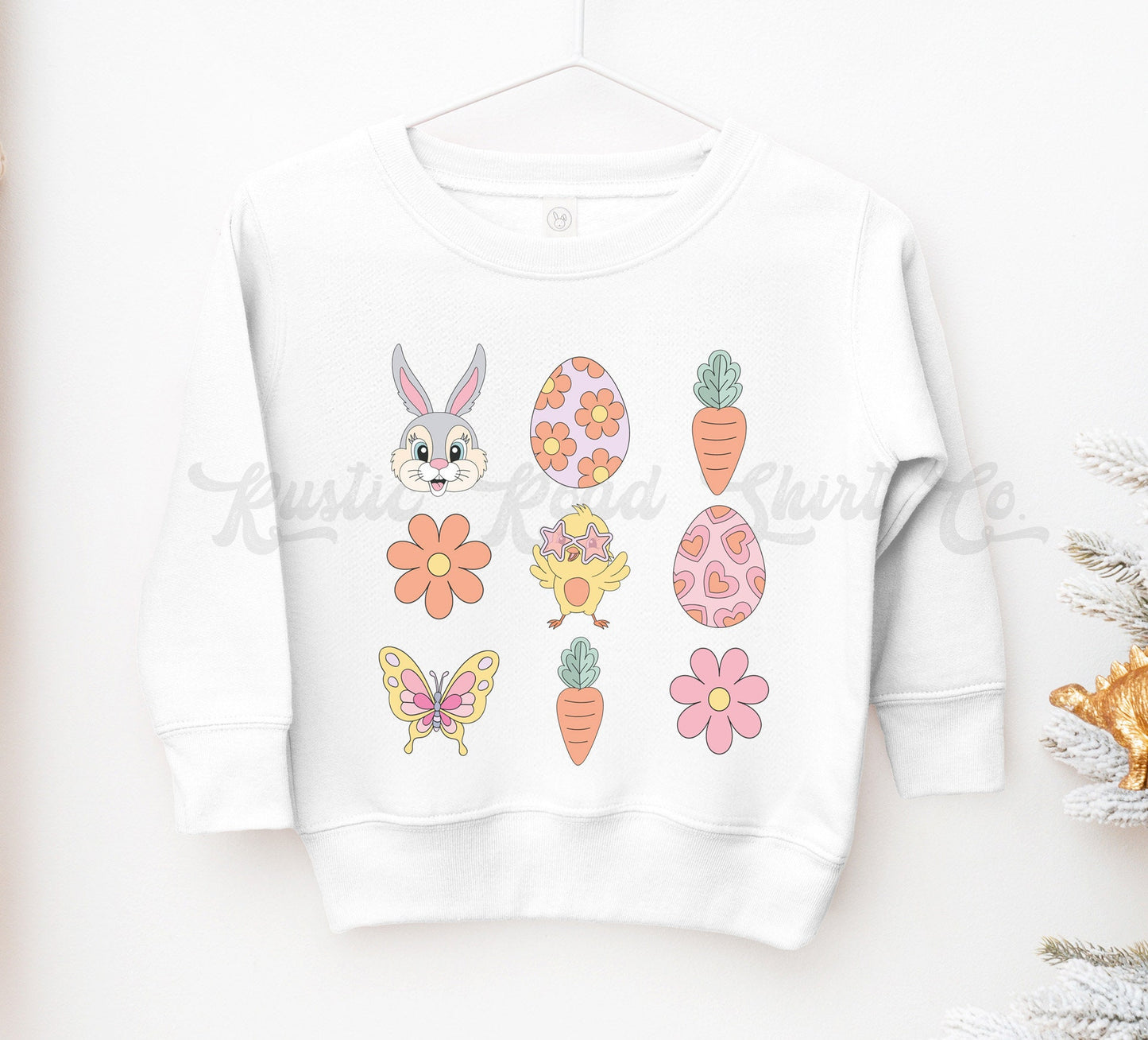 Girls Easter Sweatshirt, Bunny Sweater, Toddler Easter Outfit, Girls Easter Shirt, Boys Easter Shirt, Easter Basket Gift 81