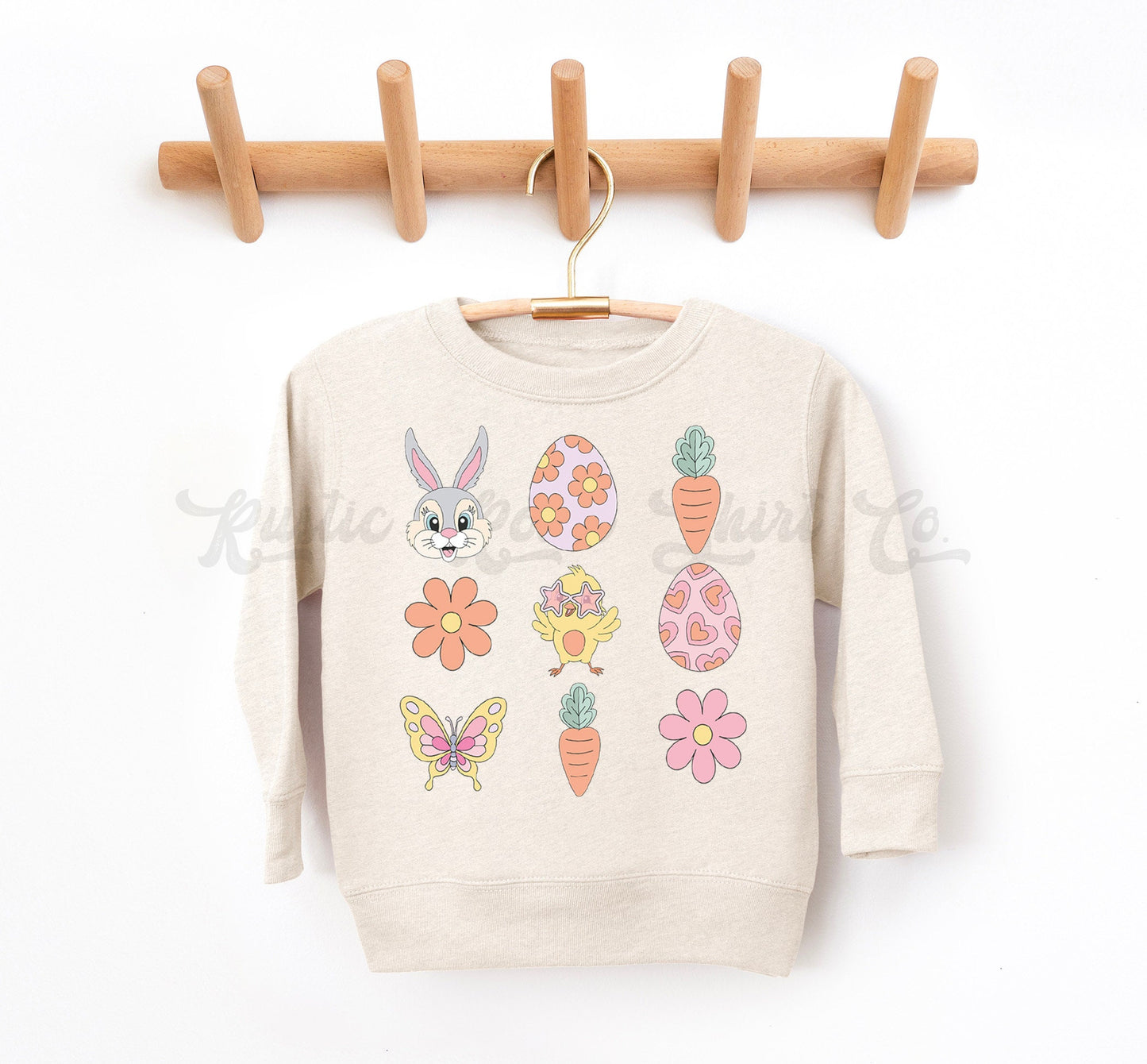 Girls Easter Sweatshirt, Bunny Sweater, Toddler Easter Outfit, Girls Easter Shirt, Boys Easter Shirt, Easter Basket Gift 81