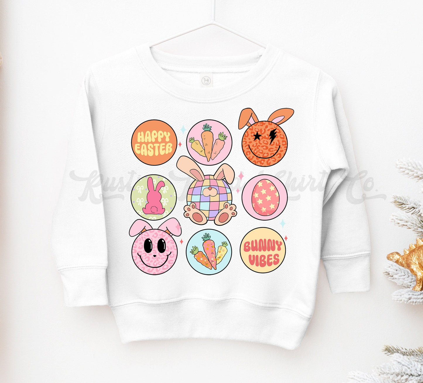 Girls Easter Sweatshirt, Bunny Sweater, Toddler Easter Outfit, Girls Easter Shirt, Boys Easter Shirt, Easter Basket Gift 79