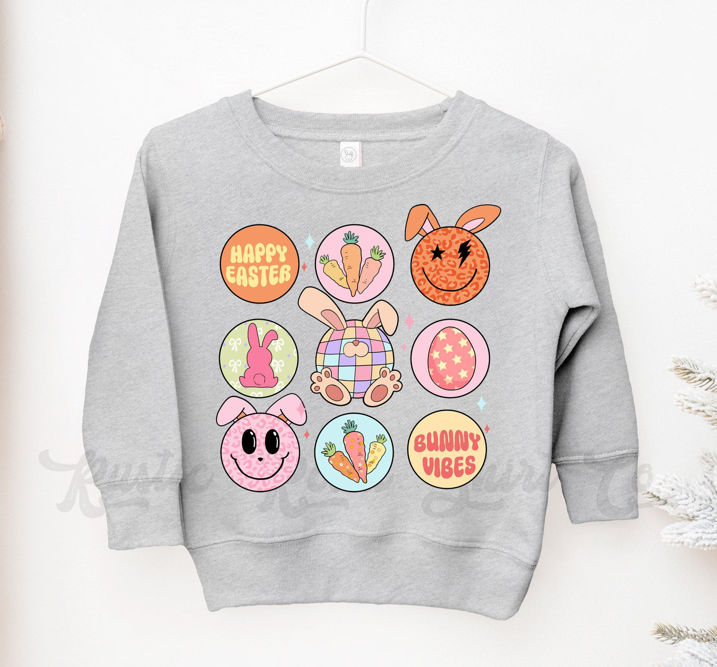 Girls Easter Sweatshirt, Bunny Sweater, Toddler Easter Outfit, Girls Easter Shirt, Boys Easter Shirt, Easter Basket Gift 79