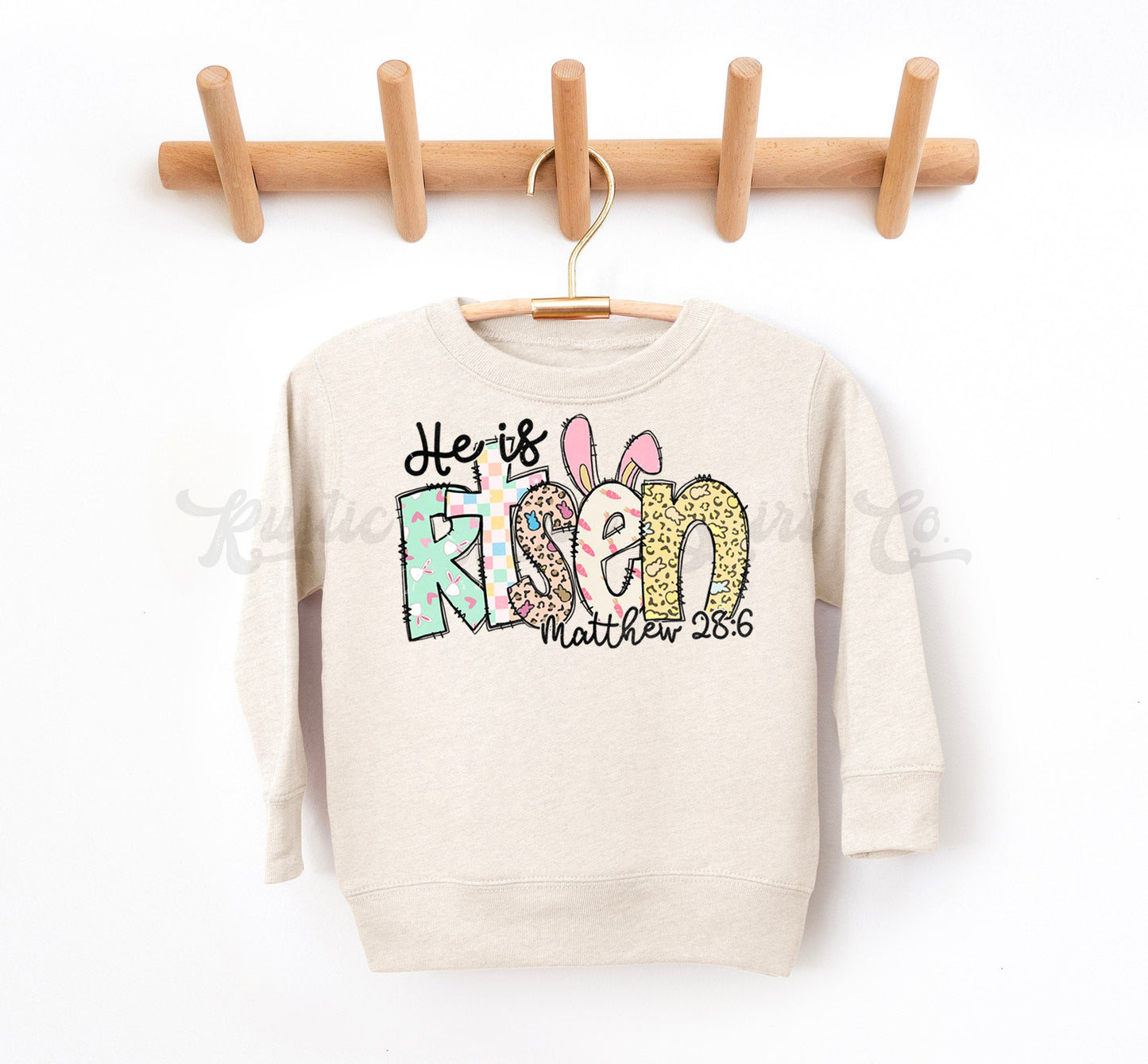 Toddler Easter Sweatshirt, Easter Church Outfit, Toddler Easter Outfit, Girls Easter Shirt, Boys Easter Shirt, Easter Basket Gift 103