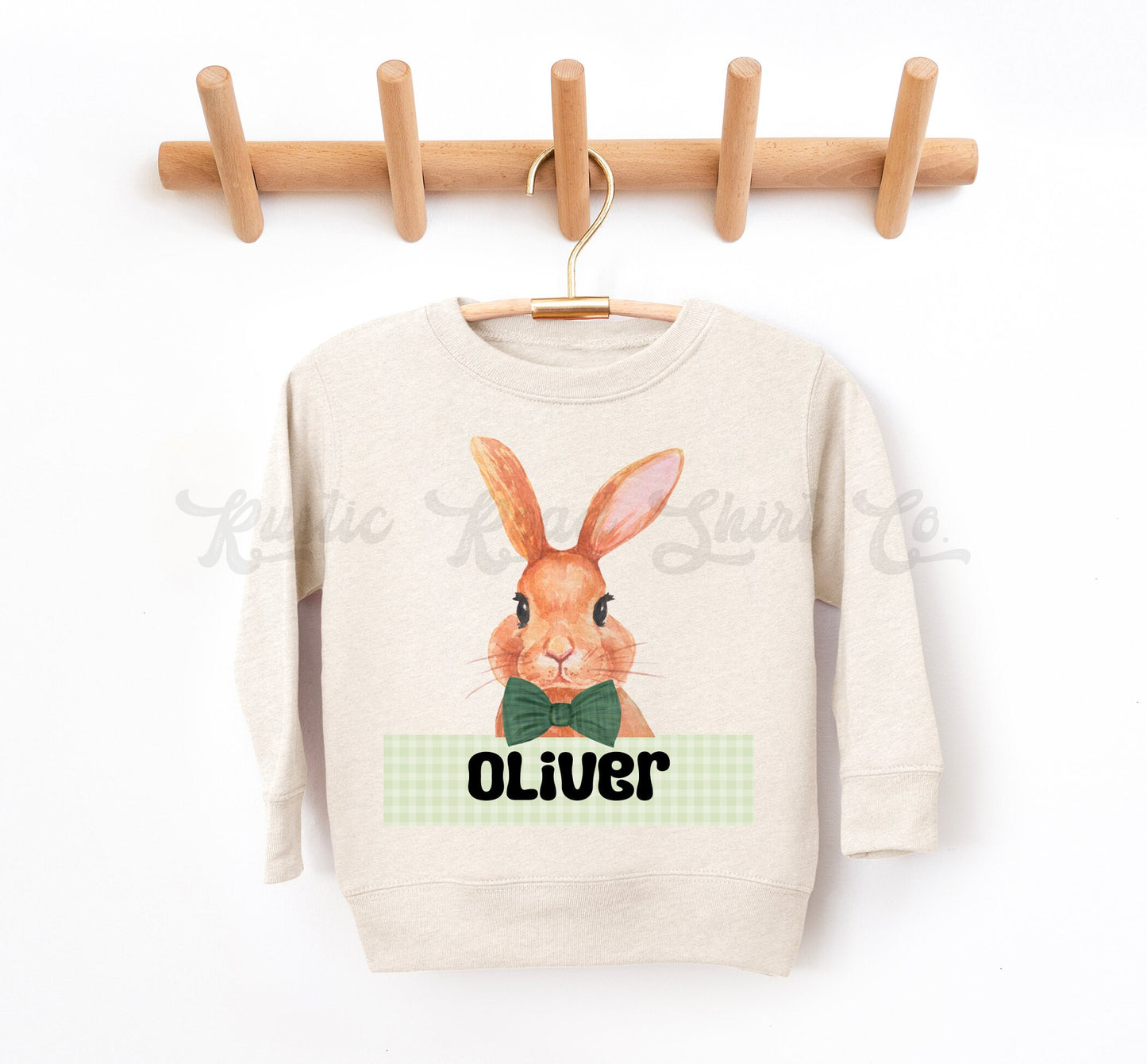 Personalized Easter Sweatshirt, Bunny Sweatshirt, Toddler Easter Outfit, Boys Easter Shirt, Easter Sweater, Easter Basket Gift 94