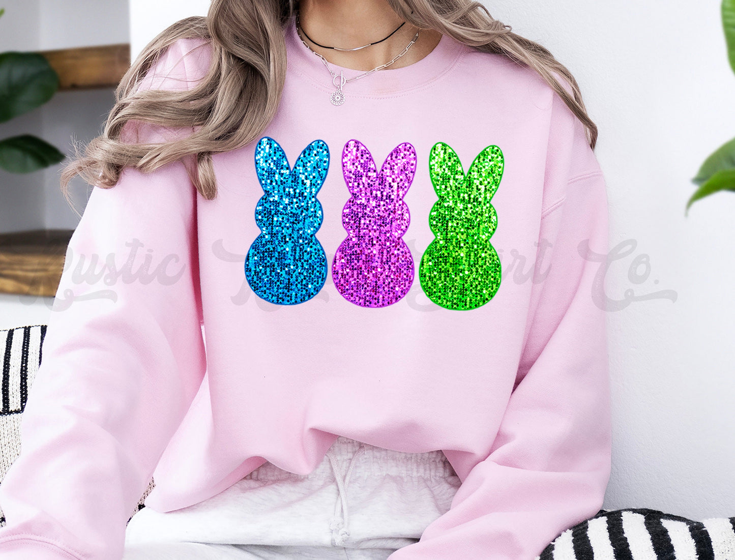 Easter Sweatshirt Women, Easter Crewneck, Bunny Sweatshirt, Easter Crewneck 236