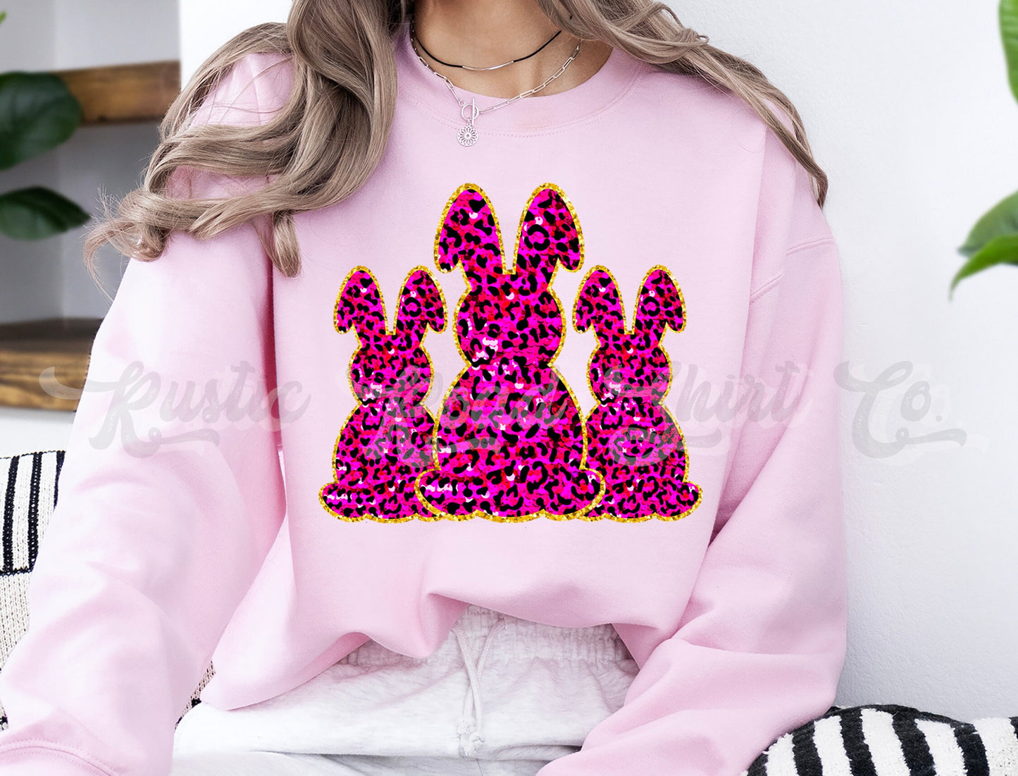 Easter Sweatshirt Women, Easter Crewneck, Bunny Sweatshirt, Jesus Sweatshirt, Teacher Easter Shirt 147