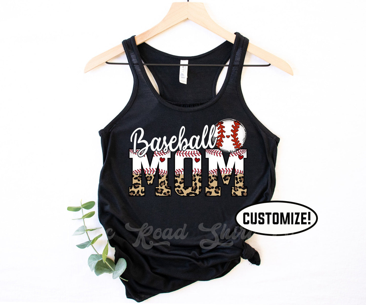Baseball Tank Top, Baseball Mom Tank, Baseball Mama Shirt
