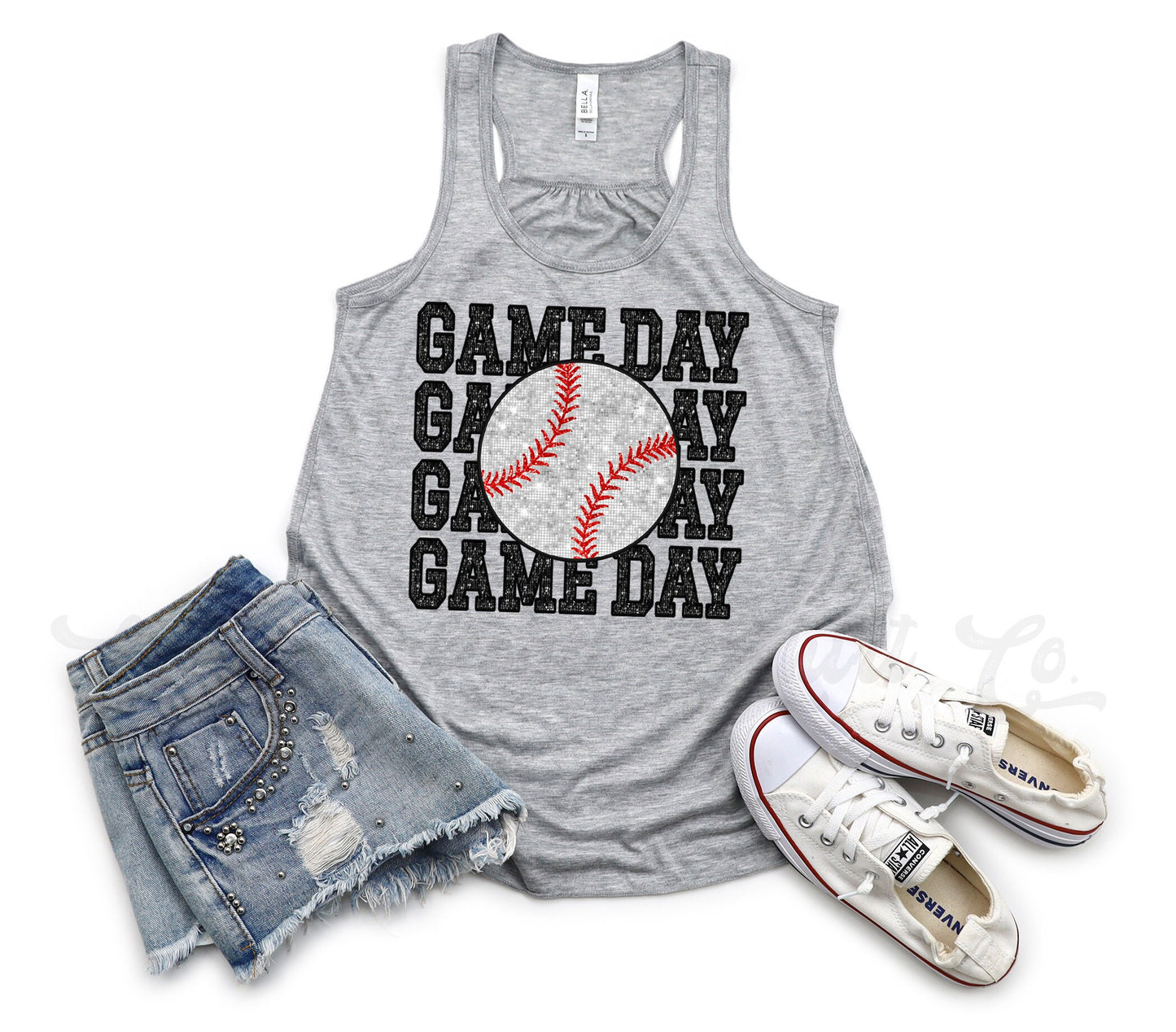 Gameday Baseball Tank, Baseball Tank Top, Baseball Mom Tank, Baseball Mama Shirt