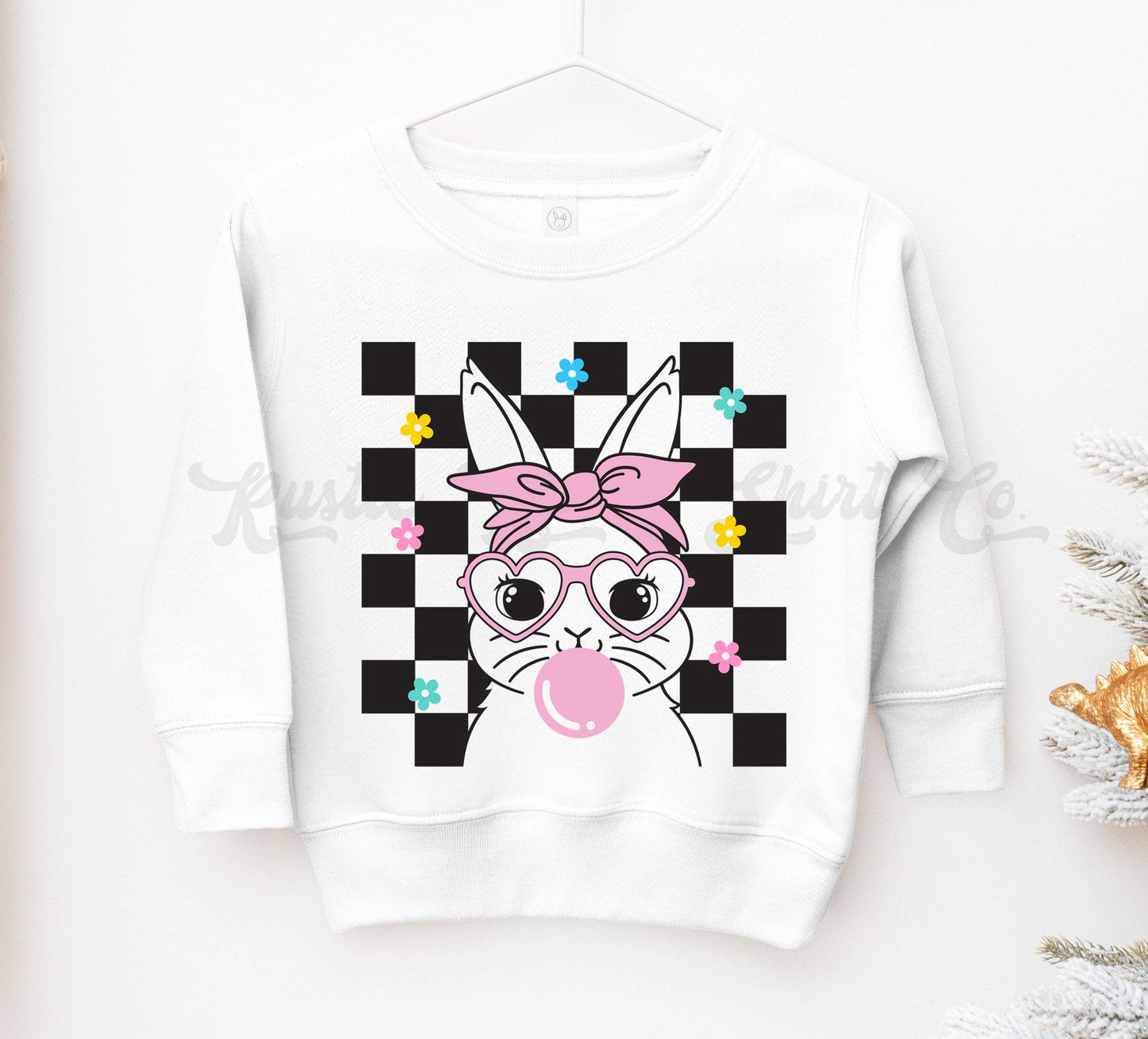 Girls Easter Sweatshirt, Bunny Sweatshirt, Toddler Easter Outfit, Girls Easter Shirt, Boys Easter Shirt, Easter Basket Gift 120