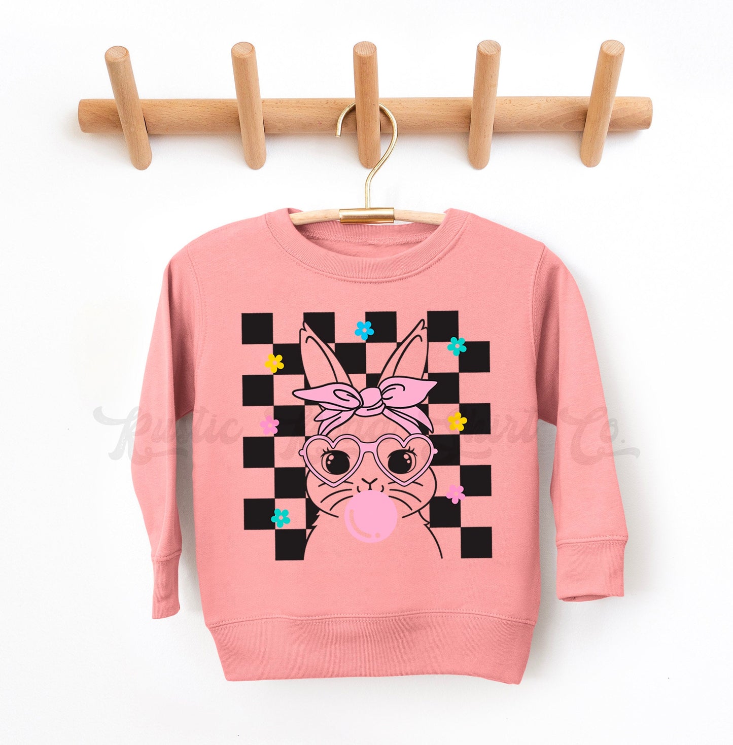 Girls Easter Sweatshirt, Bunny Sweatshirt, Toddler Easter Outfit, Girls Easter Shirt, Boys Easter Shirt, Easter Basket Gift 120