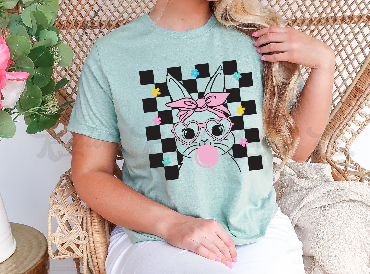 Retro Easter Shirt, Peeps Easter Shirt, Women's Easter Shirt, Girls Easter T shirt, Easter Basket Gift 96
