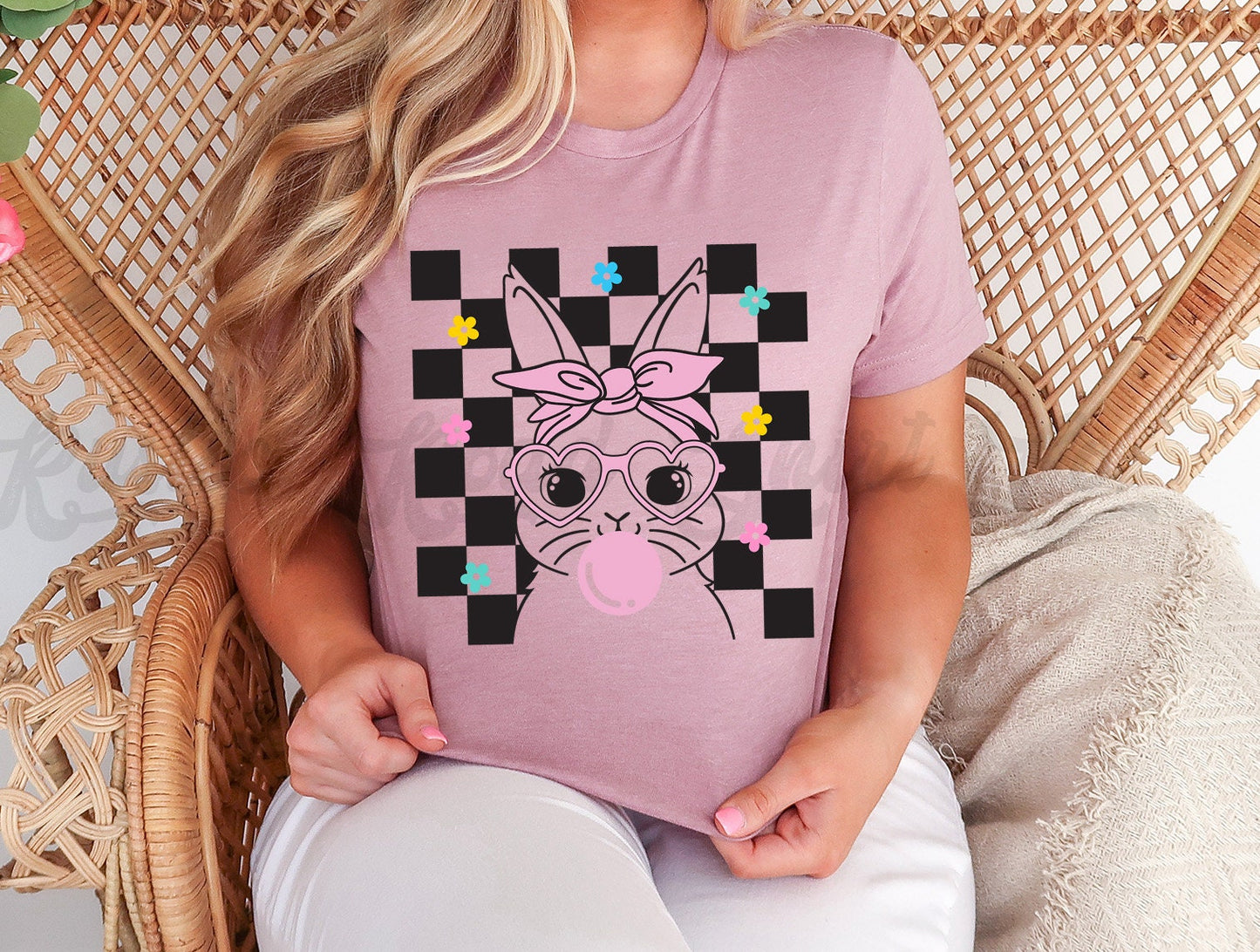Retro Easter Shirt, Peeps Easter Shirt, Women's Easter Shirt, Girls Easter T shirt, Easter Basket Gift 96