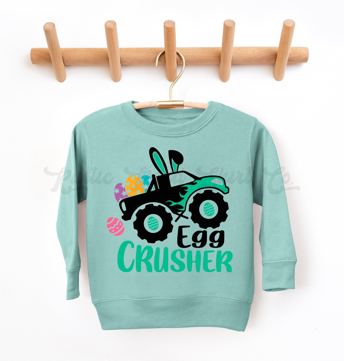 Boys Easter Sweatshirt, Bunny Sweatshirt, Toddler Easter Outfit, Boy Easter Shirt, Easter Basket Gift 3