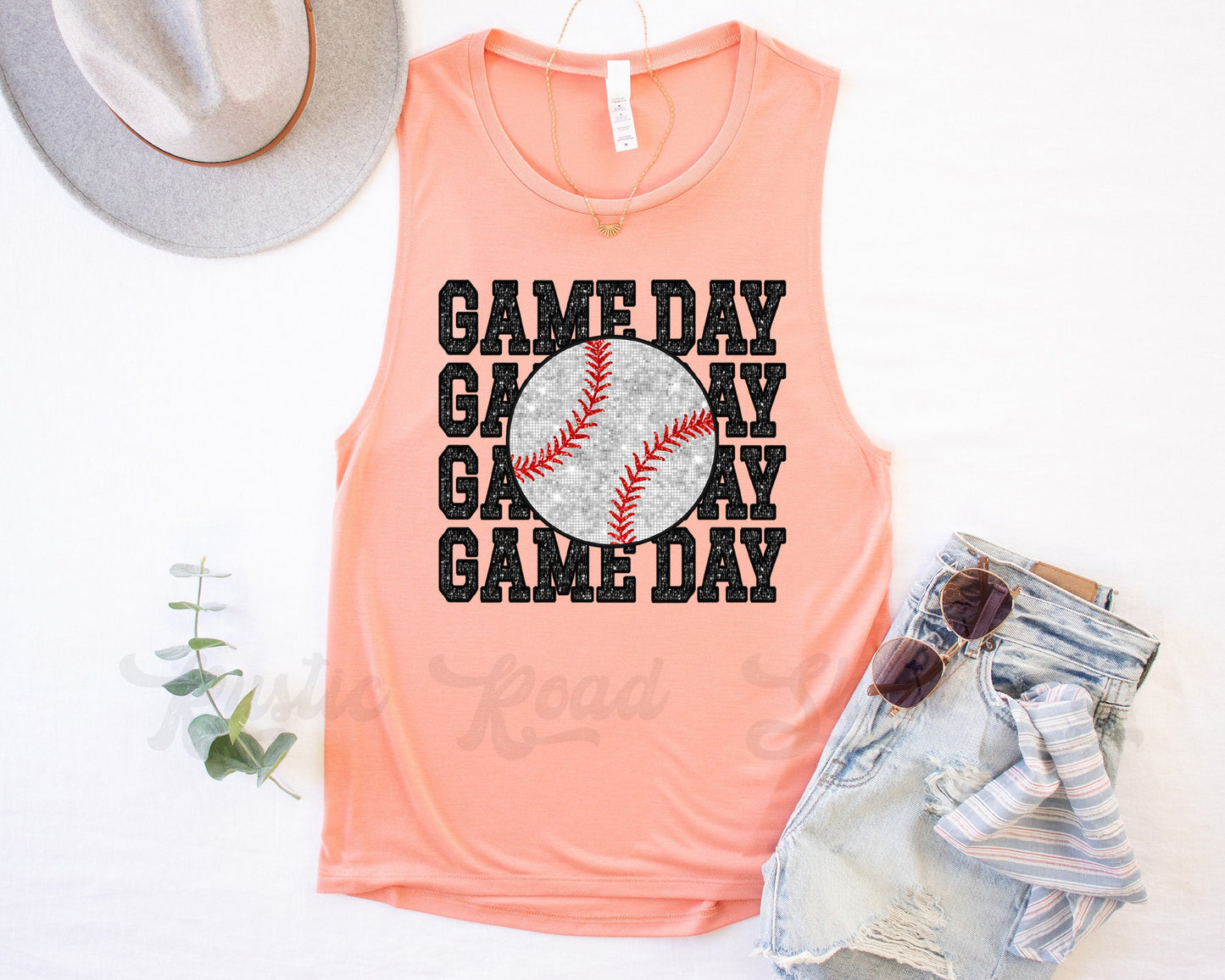 Gameday Baseball Tank, Baseball Tank Top, Baseball Mom Tank, Baseball Mama Shirt