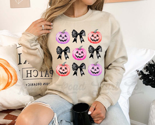 Girly Halloween Sweatshirt, Pumpkin Sweatshirt, Toddler Halloween, Funny Halloween Sweatshirt