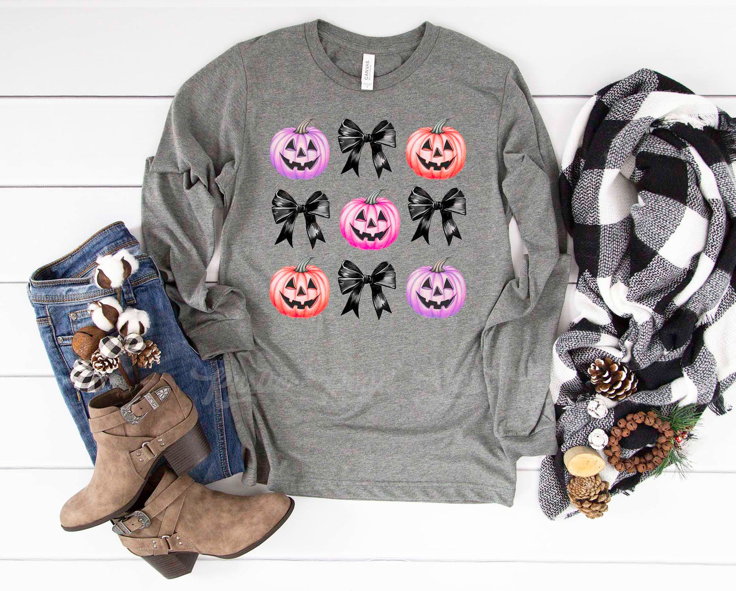 Girly Halloween Shirt, Halloween Long Sleeve Shirt, Toddler Halloween Shirt, Girls Halloween Shirt,