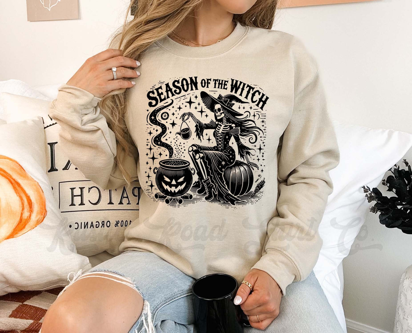 Witch Halloween Sweatshirt, Salem Sweatshirt, Toddler Halloween Sweatshirt, Girls Halloween Sweatshirt