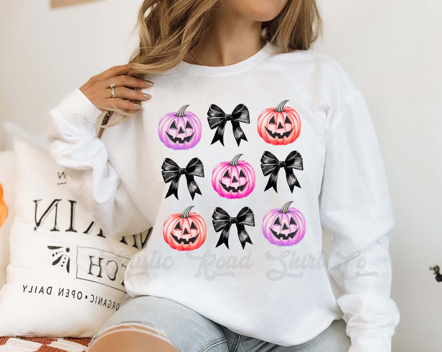 Girly Halloween Sweatshirt, Pumpkin Sweatshirt, Toddler Halloween, Funny Halloween Sweatshirt