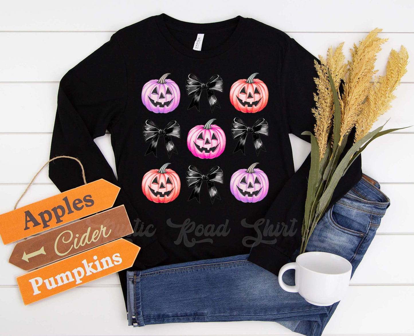 Girly Halloween Shirt, Halloween Long Sleeve Shirt, Toddler Halloween Shirt, Girls Halloween Shirt,