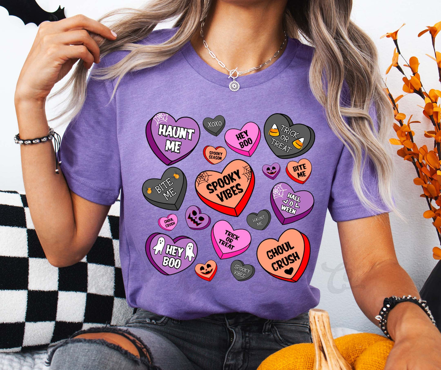 Retro Halloween Shirt, Women's Halloween Shirt, Girls Halloween T-shirt, Toddler Halloween Shirt